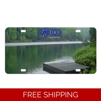 Le Studio License Plates Lake Perry TOS